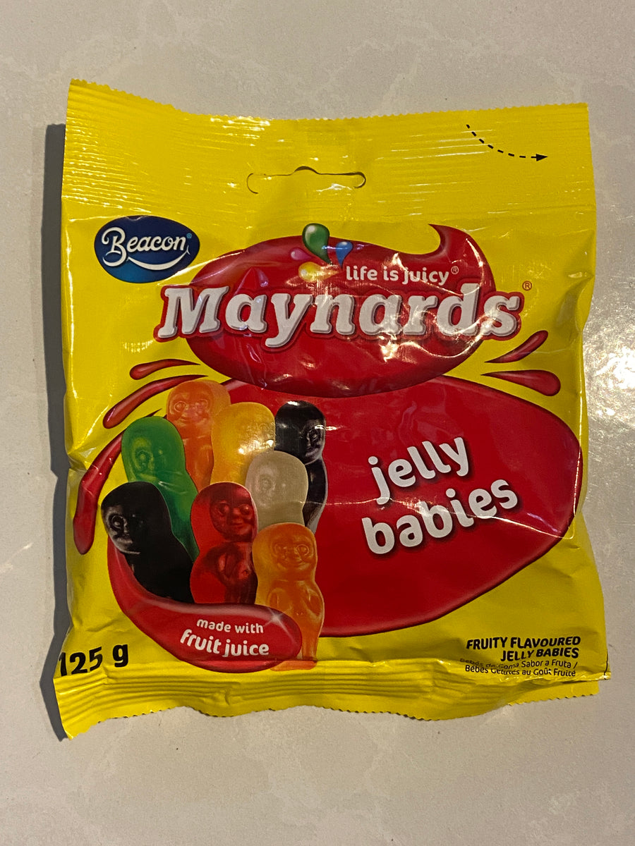Maynards Fruity Flavoured Jelly Babies 125 gm (made with fruit juice) - Main Image