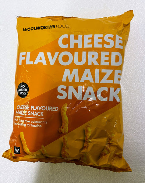 Woolworths Maize Snacks/Chips (No added MSG)