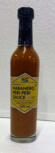 Woolworths Habanero Peri Peri Sauce 250 ml