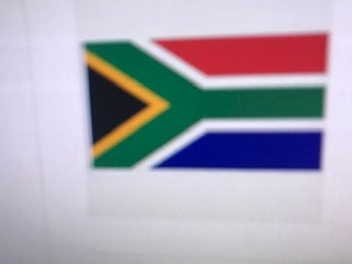 South African Flag - Banner Style, Polyester (Size: 3 ' x 5 ')