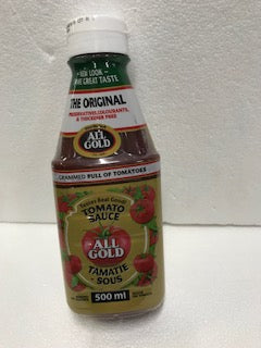 All Gold Tomato Sauce 500gm (Squeeze)