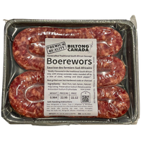 Biltong Canada - Frozen Boerewors Beef & Pork (Traditional) 1kg