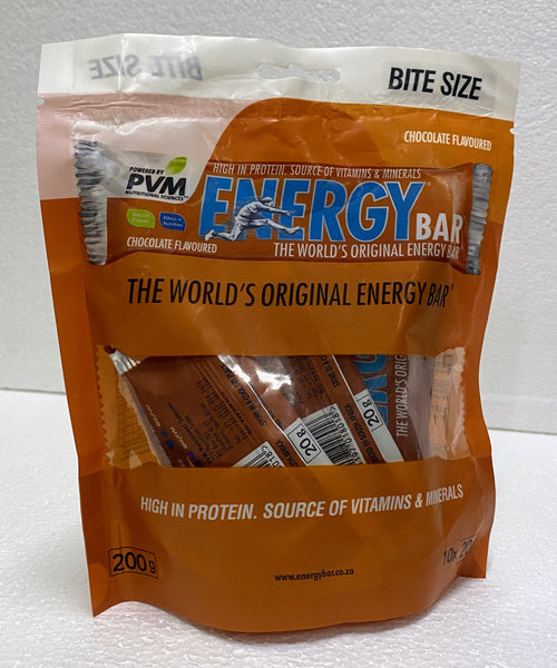 PVM Energy Bar Bite Size 20 gm (Chocolate)