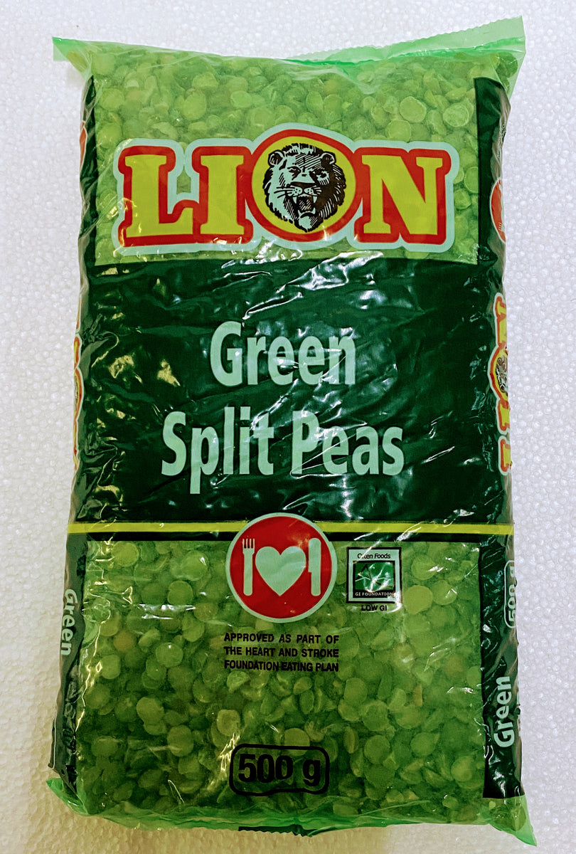Lion Green Split Peas Mix 500 gm – Out of Africa Trading