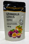 Goldcrest - Granadila Coulis Dessert Topping 150 gm (perfect over ice-cream, cheesecake or meringues)