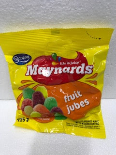 Maynards Fruit Jubes (made with fruit juice) 125 g
