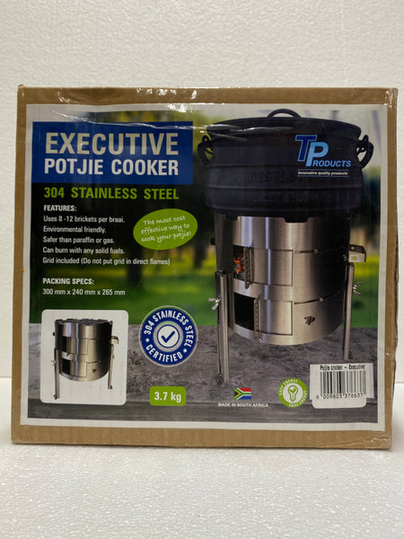 TP Potjie Cooker Executive (High-grade Stainless Steel)