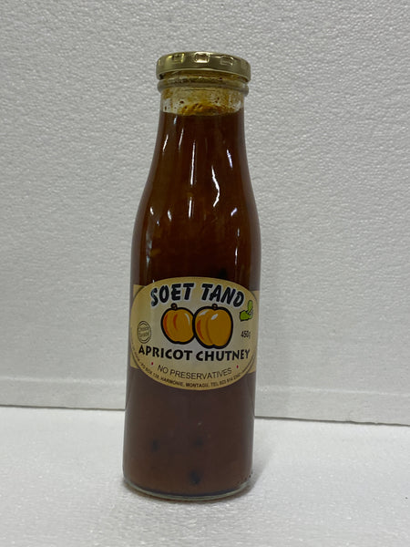 Soet Tand Apricot Chutney 450 gm (No Preservatives)