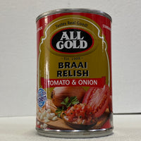 All Gold Braai Relish 410gm