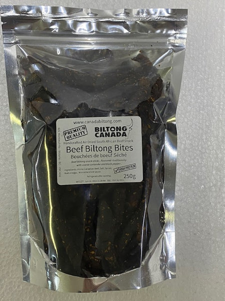 Biltong Canada - Beef Biltong Bites 250gm (Canada Only)