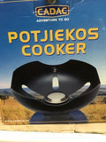 CADAC Potjiekos Cooker (Will fit No 2 or No 3 size 3 legged Iron Pot) - The potjiekos cooker will screw directly onto a No 7, 10 or 13 Cadac LPG CylinderOnly for Cadac Tank
