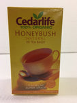 Cedar Life 100% Organic Honeybush Natural Teabags 20's