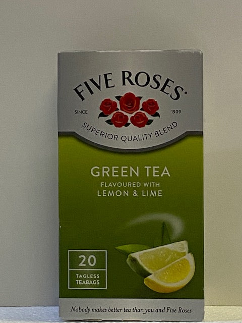 Pure Green Tea Five Roses Five Roses Teabags 20's - 50gm – Out of Africa Trading
