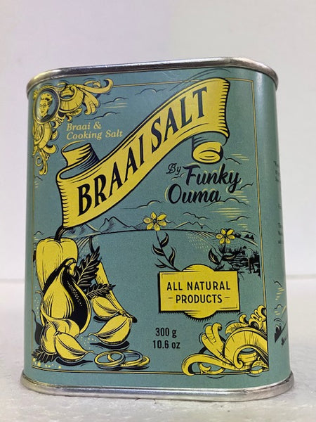 Funky Ouma Braai Salt 300 gm (All Natural)