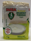 Iwisa Instant Maize Porridge 1 kg (Quick & Easy, just add milk or water)