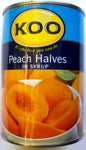 Koo Peach Halves 410gm
