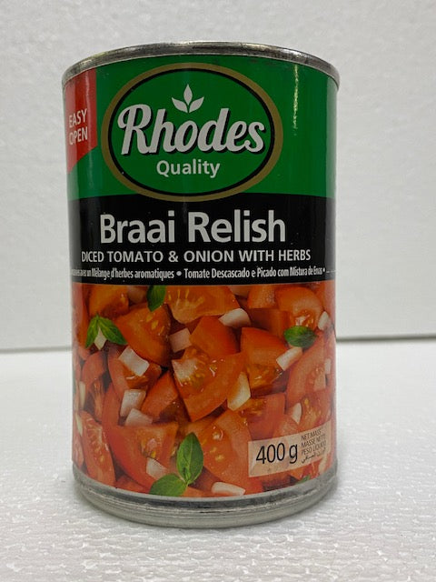 Rhodes Braai Relish 410 gm – Out of Africa Trading