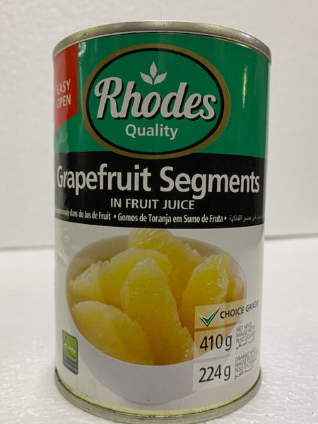 Rhodes Grapefruit Segments (in fruit juice) 410 gm