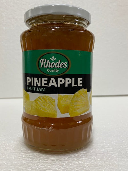 Rhodes Pineapple Fruit Jam (Jar) 450 gm Choice Grade