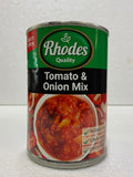 Rhodes Tomato & Onion Mix in Cape Malay Curry Sauce 400 gm