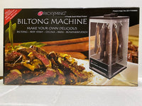 Biltong Machine (Rickyming) - Includes Recipes; Plastic Hooks; Aluminium Hanging Rods