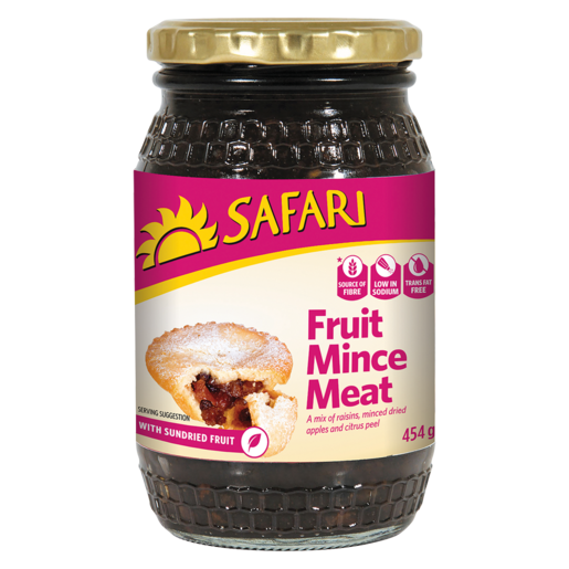 Safari Fruit Mince Meat (Jar) 454gm