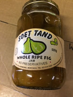 Soet Tand Green Fig Preserve 500gm (No Preservatives)
