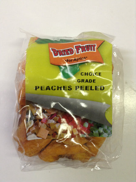 DFFA (Dried Fruit for Africa) Peeled Peaches - Choice Grade 250gm