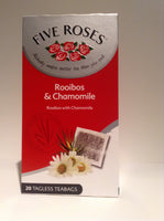 Five Roses Teabags 20's - 50gm