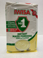 Iwisa Instant Maize Porridge 1 kg (Quick & Easy, just add milk or water)