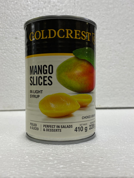 Goldcrest Mangoes Sliced 410 gm