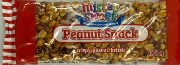 Mister Sweet Peanut Snack (crispy peanut brittle) 100 gm