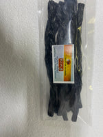 Black Licorice Twists Tutti Fruity Flavour 10's - 100 gm (Creative Sweets)