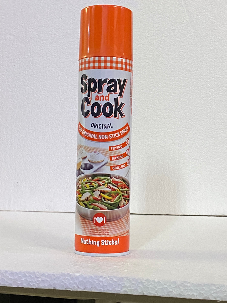 Spray & Cook Spray 300ml (Original Non-Stick Spray) Halaal/B&D – Out of ...