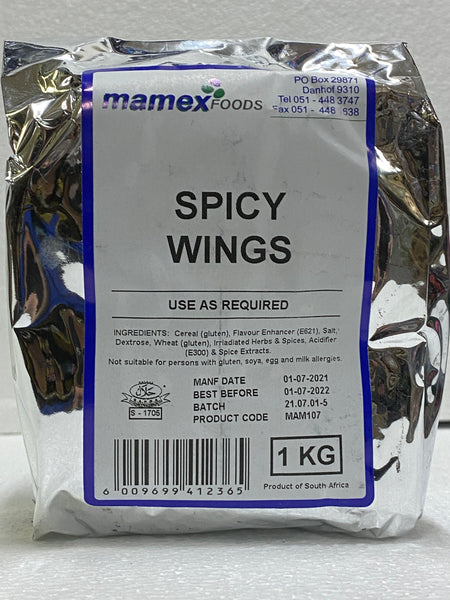 Mamex Foods - Spicy Wings 1 kg