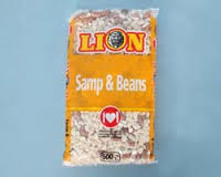 Imbo / Lion Samp & Beans 500 gm (Dry)