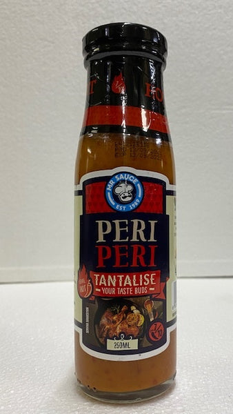 Mr Sauce Peri Peri Tantalise Sauce 250 ml