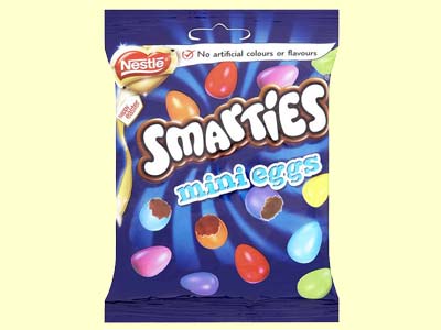 Nestle Smarties Mini Eggs Candy 85gm
