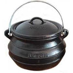 Potjiekos - No 2 Flat Bottom 6.0 Litre (H: 10.0"; W: 10.0")