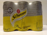 SCHWEPPES TONIC WATER Soft Drink (6 x 200 ml)