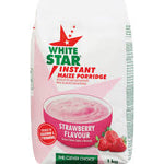 White Star Instant Strawberry Maize Meal 1kg