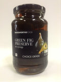 Woolworths Green Fig Preserve in a ginger infused syrup (Jar)